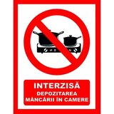 Placute interzis depozitarea mancarii in camere